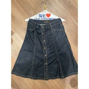 Ann Taylor Jean Skirt XS